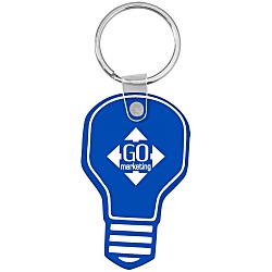 Light Bulb Soft Keychain - Opaque