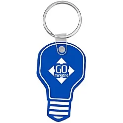 Light Bulb Soft Keychain - Opaque