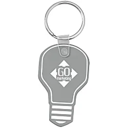 Light Bulb Soft Keychain - Opaque