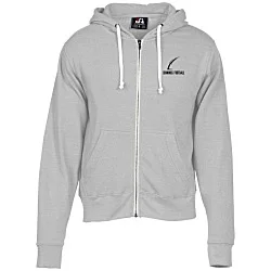 J. America Tri-Blend Full-Zip Hoodie - Screen