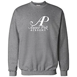 Hanes Ultimate Cotton Crew Sweatshirt - Screen