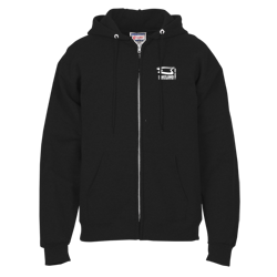 Hanes Ultimate Cotton Full-Zip Hoodie - Screen
