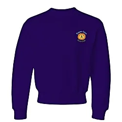 Jerzees NuBlend Crewneck Sweatshirt - Youth - Embroidered