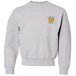 Jerzees NuBlend Crewneck Sweatshirt - Youth - Embroidered