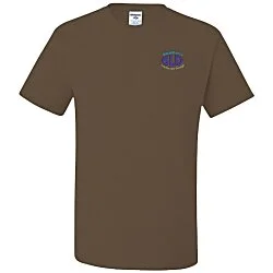 Jerzees Dri-Power 50/50 T-Shirt - Men's - Colors - Embroidered