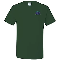 Jerzees Dri-Power 50/50 T-Shirt - Men's - Colors - Embroidered