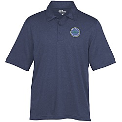 Heathered Jersey Performance Polo - Men's