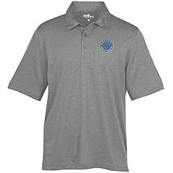 Heathered Jersey Performance Polo - Men's