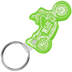 Motorcycle Soft Keychain - Translucent