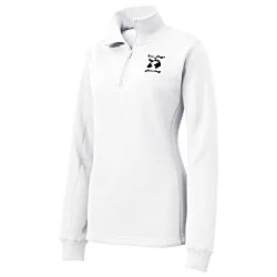 Feminine Fit 1/4-Zip Sweatshirt - Ladies' - Screen