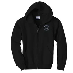Hanes ComfortBlend Full-Zip Sweatshirt - Youth - Embroidered