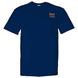 Gildan 5.5 oz. DryBlend 50/50 Pocket T-Shirt - Embroidered