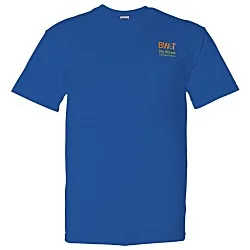 Gildan 5.5 oz. DryBlend 50/50 Pocket T-Shirt - Embroidered