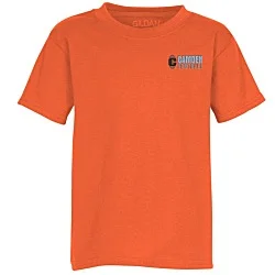 Gildan 5.5 oz. DryBlend 50/50 T-Shirt - Youth - Embroidered - Colors