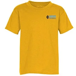 Gildan 5.5 oz. DryBlend 50/50 T-Shirt - Youth - Embroidered
