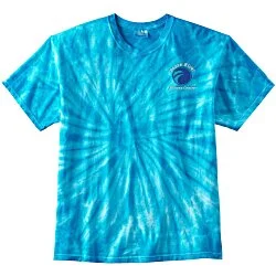 Tie-Dye T-Shirt - Tonal Spider - Embroidered