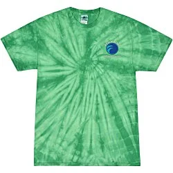 Tie-Dye T-Shirt - Tonal Spider - Embroidered