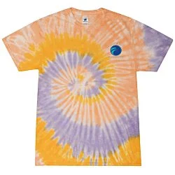 Tie-Dye T-Shirt - Embroidered