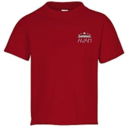 Hanes 50/50 ComfortBlend T-Shirt - Youth - Embroidered