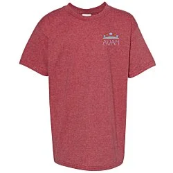 Hanes 50/50 ComfortBlend T-Shirt - Youth - Embroidered