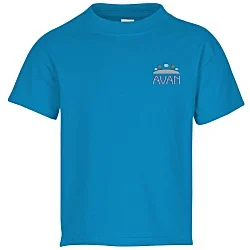 Hanes 50/50 ComfortBlend T-Shirt - Youth - Embroidered