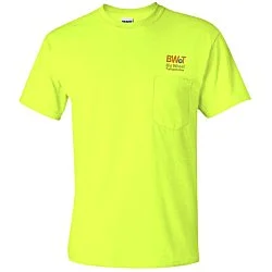 Gildan 6 oz. Ultra Cotton Pocket T-Shirt - Colors - Embroidered