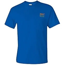 Gildan 6 oz. Ultra Cotton Pocket T-Shirt - Colors - Embroidered