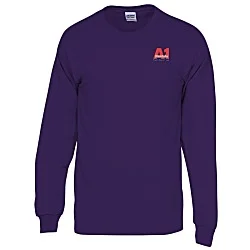 Gildan 6 oz. Ultra Cotton LS T-Shirt - Men's - Embroidered