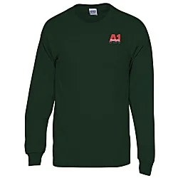 Gildan 6 oz. Ultra Cotton LS T-Shirt - Men's - Embroidered