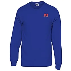 Gildan 6 oz. Ultra Cotton LS T-Shirt - Men's - Embroidered
