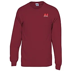 Gildan 6 oz. Ultra Cotton LS T-Shirt - Men's - Embroidered