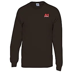 Gildan 6 oz. Ultra Cotton LS T-Shirt - Men's - Embroidered