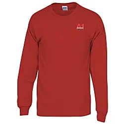 Gildan 6 oz. Ultra Cotton LS T-Shirt - Men's - Embroidered