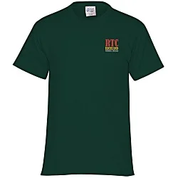 Port 50/50 Blend T-Shirt - Men's - Colors - Embroidered