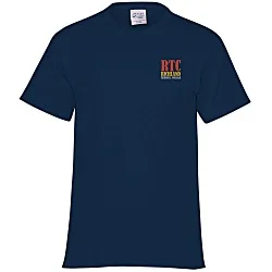 Port 50/50 Blend T-Shirt - Men's - Colors - Embroidered