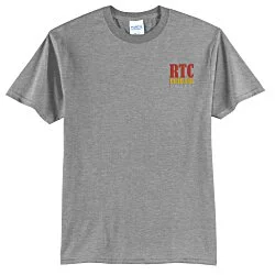 Port 50/50 Blend T-Shirt - Men's - Colors - Embroidered