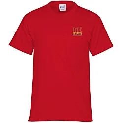 Port 50/50 Blend T-Shirt - Men's - Colors - Embroidered