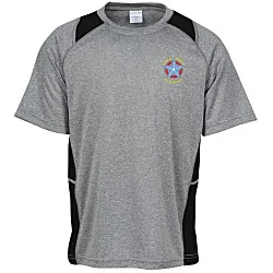Heather Challenger Colorblock Tee - Youth - Embroidered