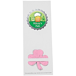 Plant-A-Shape Flower Seed Bookmark - Clover
