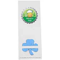 Plant-A-Shape Flower Seed Bookmark - Clover