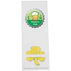 Plant-A-Shape Flower Seed Bookmark - Clover