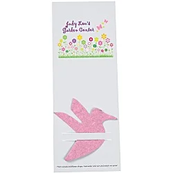 Plant-A-Shape Flower Seed Bookmark - Hummingbird