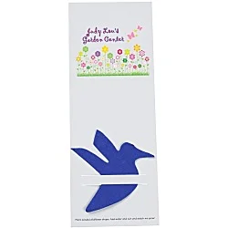 Plant-A-Shape Flower Seed Bookmark - Hummingbird