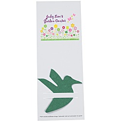Plant-A-Shape Flower Seed Bookmark - Hummingbird