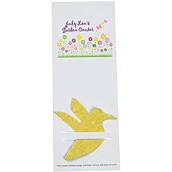 Plant-A-Shape Flower Seed Bookmark - Hummingbird