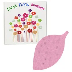 Plant-A-Shape Flower Seed Packet - Leaf