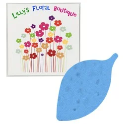 Plant-A-Shape Flower Seed Packet - Leaf