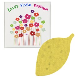 Plant-A-Shape Flower Seed Packet - Leaf