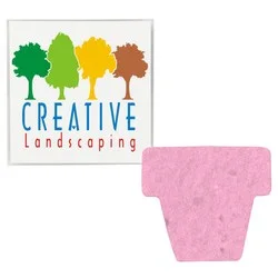 Plant-A-Shape Flower Seed Packet - Flower Pot