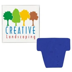 Plant-A-Shape Flower Seed Packet - Flower Pot